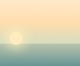 Morning over the lagoon